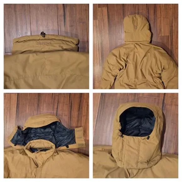 Marmot Whitehorse Parka Goose Down 650 Fill Men's XL With Detachable Hood - Picture 5 of 11